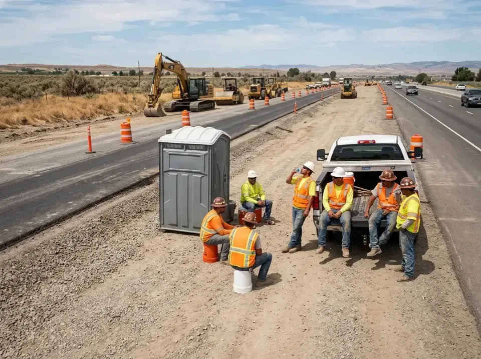 highway-road-construction-crew-007 — frequently asked questions, Porta Potty and Restroom Rentals in Storrs, CT